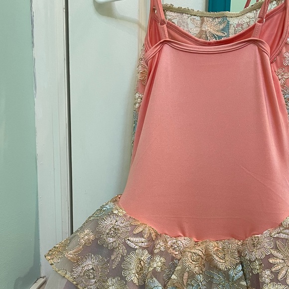 dance costume with built in leotard size child’s large - Picture 2 of 3